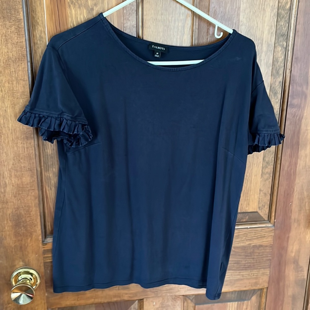 Navy Talbots top